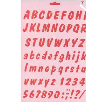SZABLON 07 ALFABET 4620