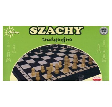 SZACHY DREWNIANE W PUDEŁKU 2922