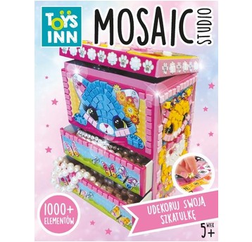 Szkatułka mozaika KOTEK 8059