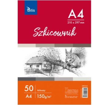 SZKICOWNIK A4/50K 150G/M2. KB010-A4 0710