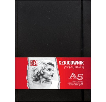 SZKICOWNIK PROFESJONALNY A5/ 80K 110G A'5 4312