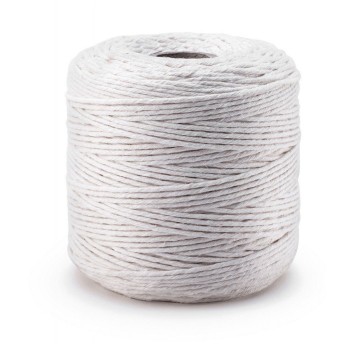 Sznurek bawełniany do makramy 2 mm 500g biały 1648