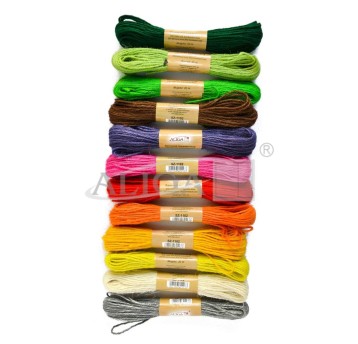 SZNUREK BAWEŁNIANY SZ-1102 20M (12) MIX 1102