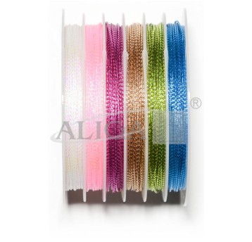 Sznurek dekoracyjny SZ-3182 1mm X 6m , 6kolorów, d