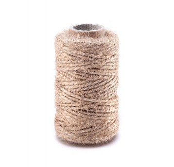 SZNUREK JUTOWY NATURALNY 2MM 100G 1716