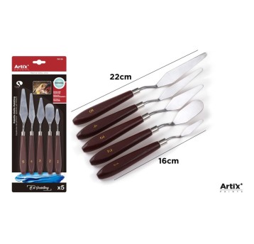 Szpachelki malarskie metalowe X5.op 1025 A'6