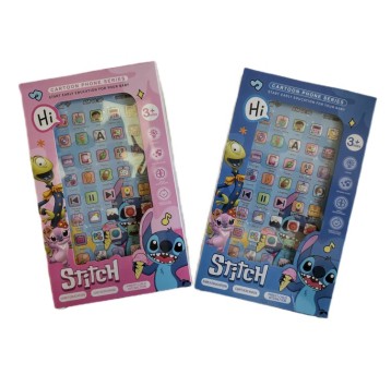 TABLET Z MUZYKĄ STITCH NIEB/RÓŻ 9021