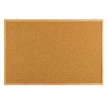 TABLICA KORKOWA BASIC W RAMIE DREWNIANEJ 900X600