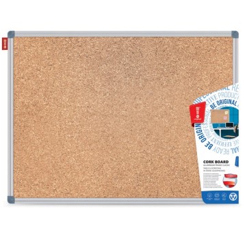 TABLICA KORKOWA MEMOBE RAMA ALUMIN. 90X60 CM