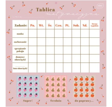 TABLICA MOTYWACYJNA GIRLS 5853