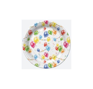 TALERZYKI PAPIER 227MM 8SZT OGÓLNE DZIECIĘC 026801