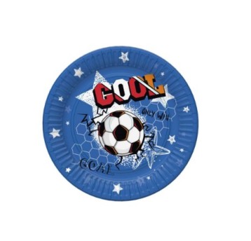 TALERZYKI PAPIER DAISY 227MM 8SZT CHŁOPIĘCE 038101