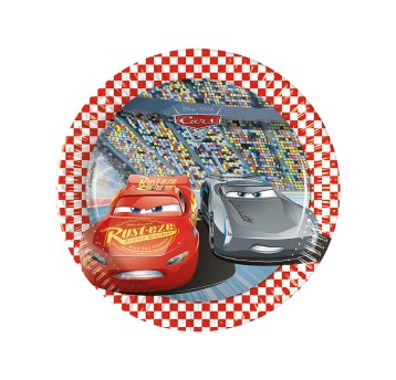 TALERZYKI PAPIEROW CARS3 NEXT GENERATION 20CM 8SZT