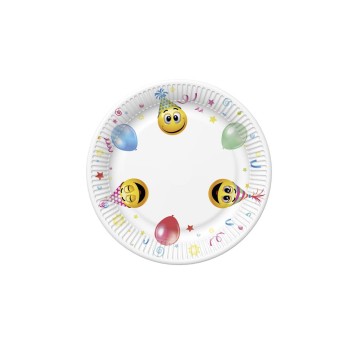 TALERZYKI PAPIEROWE 227MM 8SZT DZIECIĘCE 037801