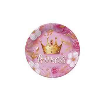 TALERZYKI PAPIEROWE 227MM 8SZT. DZIECIĘCE 040801