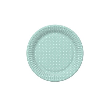 TALERZYKI PAPIEROWE 227MM 8SZT OGÓLNE 036810