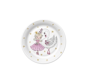 TALERZYKI PAPIEROWE 227MM 8SZT OGÓLNE 038001