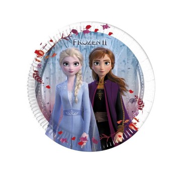 TALERZYKI PAPIEROWE FROZEN 2 (Disney) 20CM 8SZT