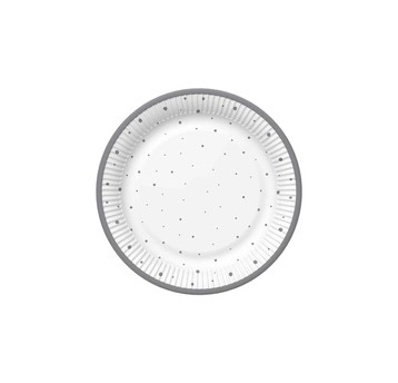 TALERZYKI PAPIEROWE MAKI 227MM 8SZT OGÓLNE 054601