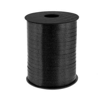 TASIEMKA WSTĄŻKA PASTELOWA CZARNA 500y (458M)