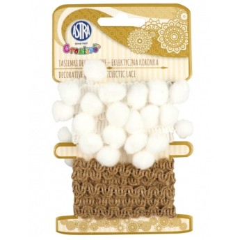 TASIEMKI DEKORACYJNE ELEKTRYCZ. KORONKA 6897