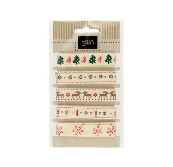 TASIEMKI ZESTAW ŚWIĘTA 5X1M PÓŁPROD. DEK. 7223