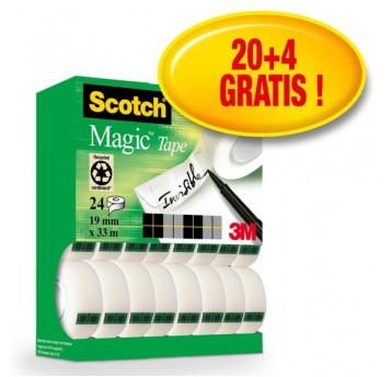 TAŚMA BIUROWA SCOTCH MATOWA 19MM/33M A'24 5722