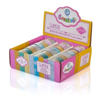 TAŚMA DEKORACYJNA GLAMOUR A'24 421118003