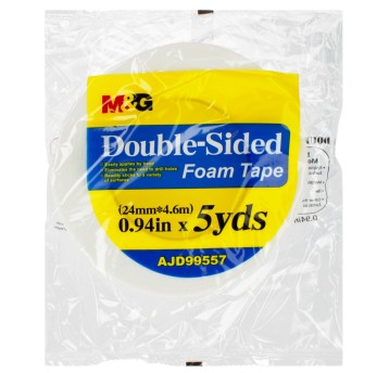 TAŚMA KLEJACA PIANKOWA DWUSTRONNA 24MMX5M MG