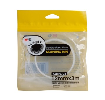 Taśma Nano Tape dwustronna przezroczysta 12x3 3893