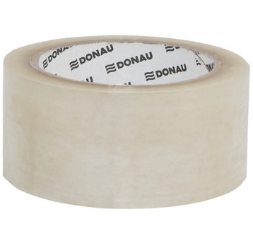 TAŚMA PAKOWA DONAU HOT-MELT 48X66 TRANSP 6324 A'6