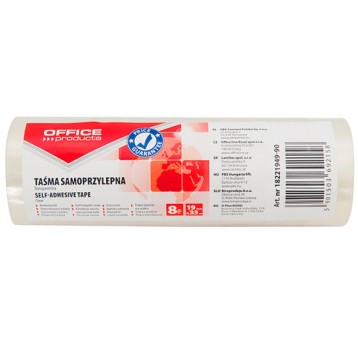 TAŚMA SAMOP. BIUROWA 19MMX33M OFFICE PROD.(8) 2158