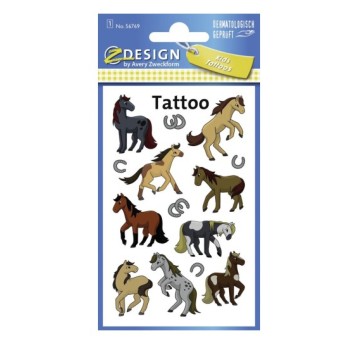 TATUAŻE DLA DZIECI KONIE 56769