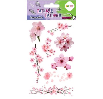 Tatuaże zmywalne SAKURA 100x200 mm 4535 A'10