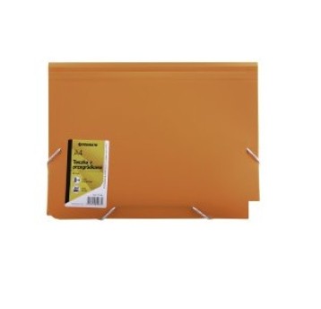 TECZKA A4 Z 13-MA PRZEGRÓDKAMI TT7584 POMARAŃCZOWA