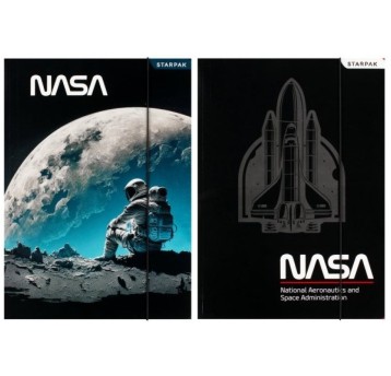 TECZKA A4 Z GUMKĄ PAP NASA STK 9098 A'10