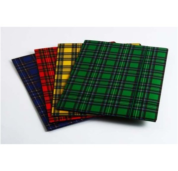 TECZKA A4 Z GUMKĄ SZKOCKA KRATA 0054 603526 A"10