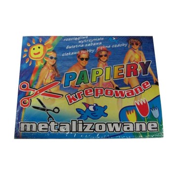 TECZKA DUŻA C4 PAPIERY METALIZOWANE