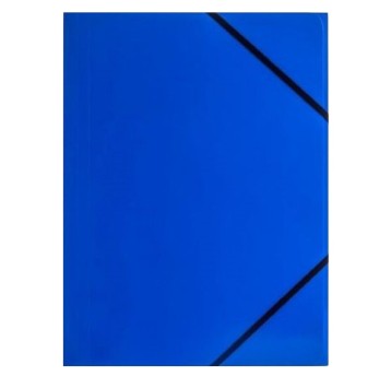 TECZKA KART. Z GUMKĄ NAR.A4 350G/M2 NIEBIESKA 1489