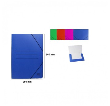 TECZKA KARTONOWA Z GUMKĄ A4 MP PC081 8150