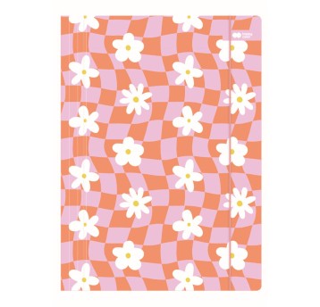 Teczka kartonowa z gumką, BLOOM, Pastel 4382