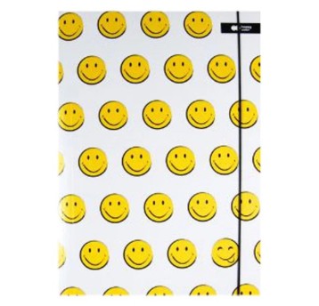 Teczka kartonowa z gumką FUN biała 24x31 A'10 3132