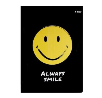 Teczka kartonowa z gumką FUN czarna 24x31 A'103125