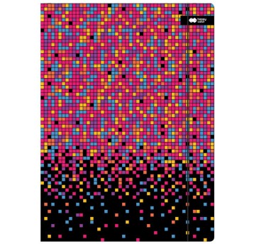 TECZKA KARTONOWA Z GUMKĄ PIXI DISCO 2028 A'10