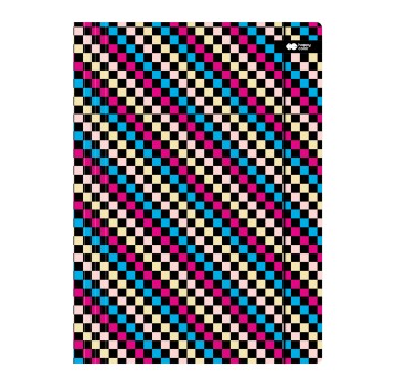 Teczka kartonowa z gumką, SKATE, szachow.mix, A'10