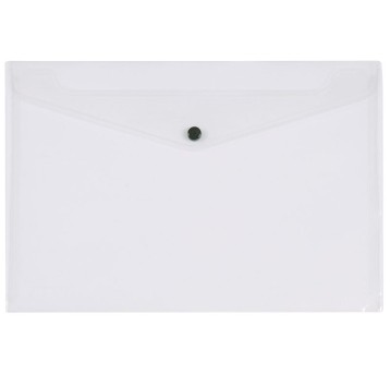 TECZKA KOPERTOWA A4 NA ZATRZASK TRANSP. 2448