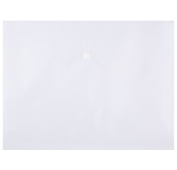 TECZKA KOPERTOWA TRANSP. A4 PP ZATRZASK A'12