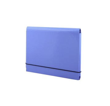 TECZKA ŁAMANA A5 COOKIE NA GUMKĘ PASTEL. NIEBIESKA