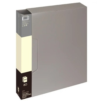 TECZKA OFERT.9008 A'80KOSZ SZARA 120-1828