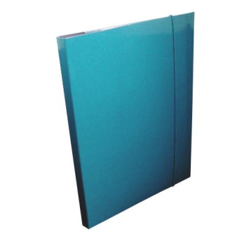 TECZKA PENMATE Z GUMKĄ A4 PLUS NIEBIESKI PAST A'10